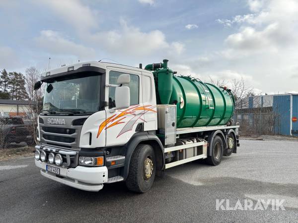 Slamsugarbil/Tankbil Scania P450