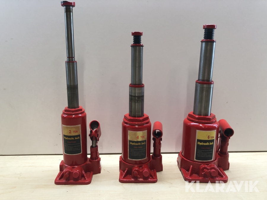 Domkraft 2 steg Redtool