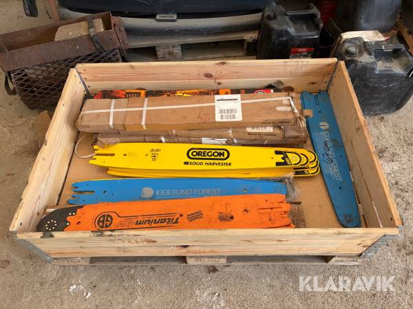 Parti med sågsvärd till skördare 61 st