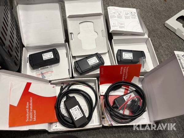 GPS-spårsändare Trackunit 5st