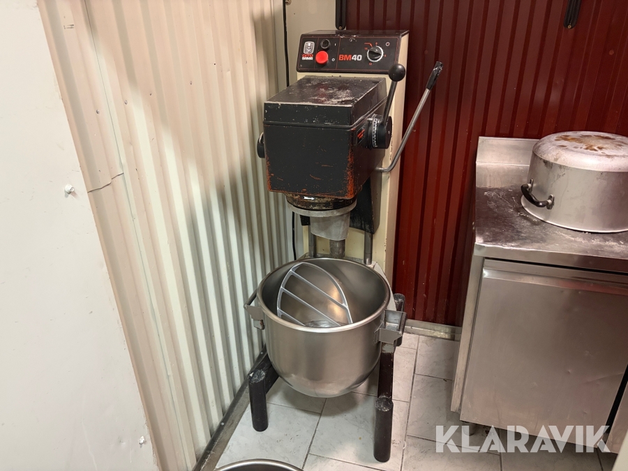 Blandare Dito Sama BM40 med tillhörande redskap