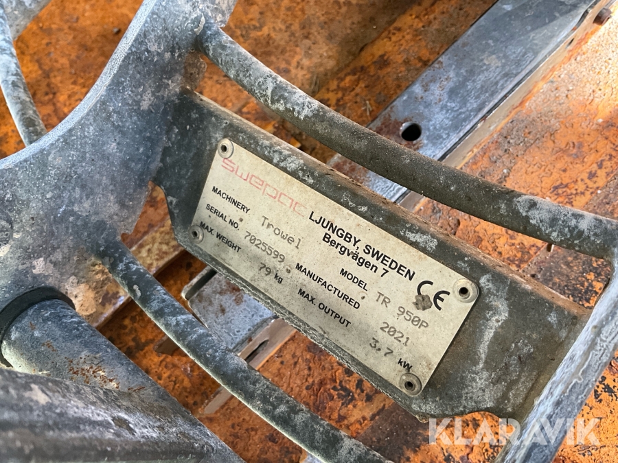 Glättare Swepac TR950P