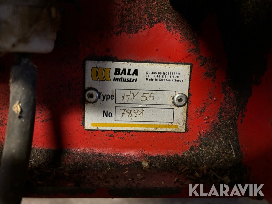 Hydraulaggregat/ Vedklyv Bala industri HY 55