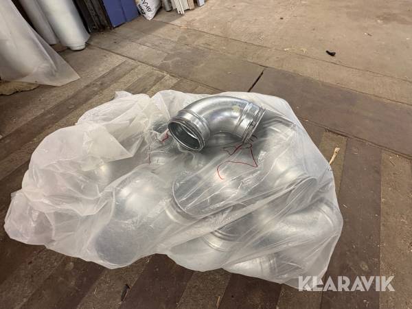 Ventilationsrör/ Böjar Lindab 100X90* 28st