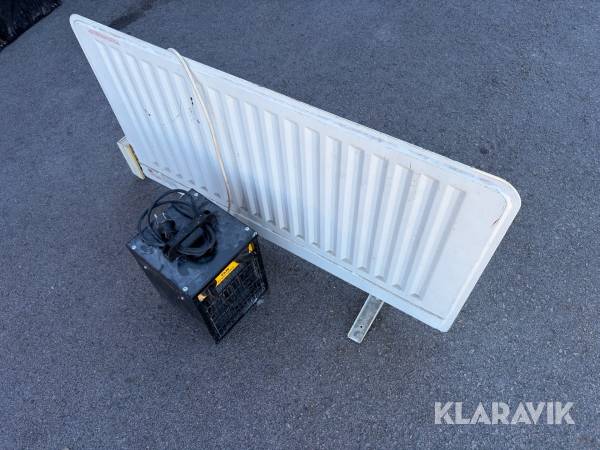 Radiator och värmefläkt Termo