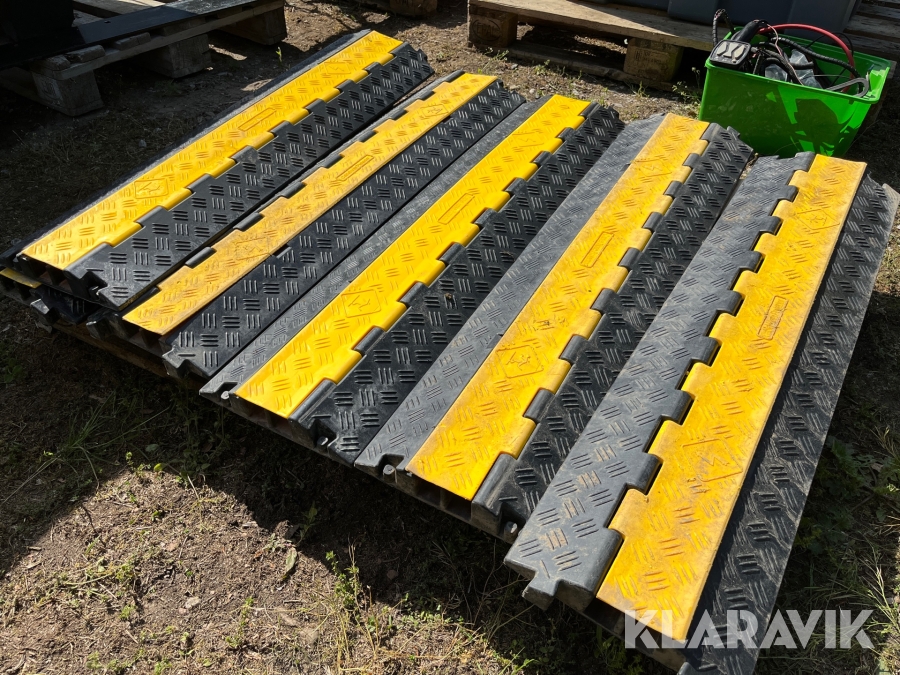 Överkörningsskydd Biltema 12 tons belastning 6 st