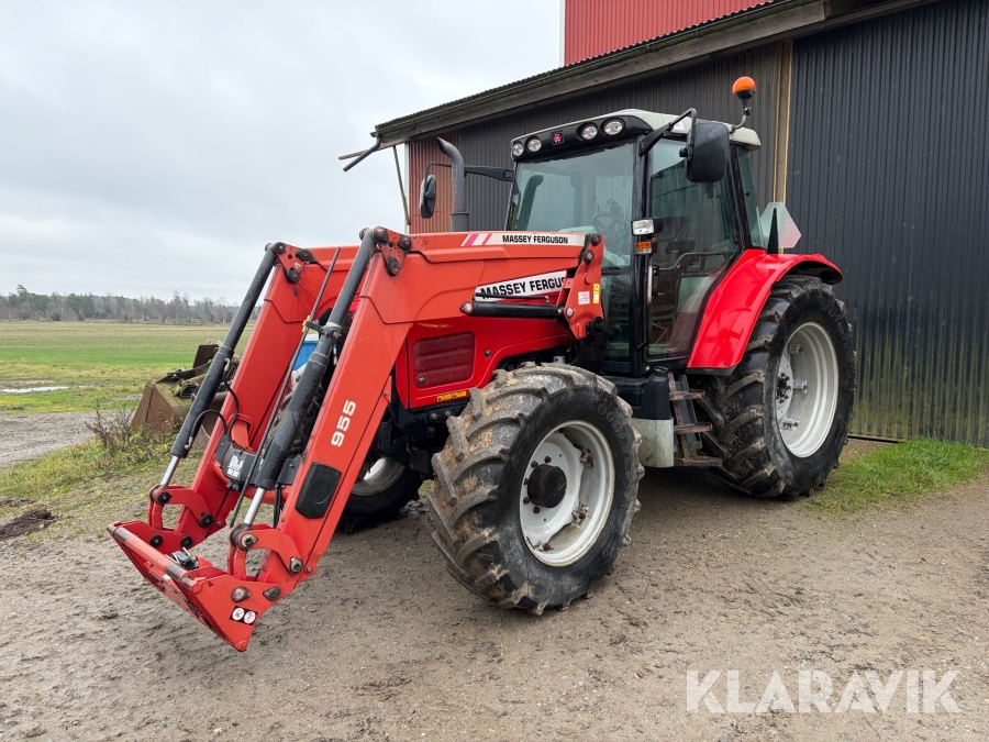 Traktor med lastare Massey Ferguson 5470 Dyna 4