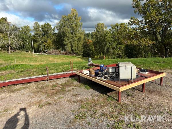 Flisanläggning Iwabo/stålsplåt