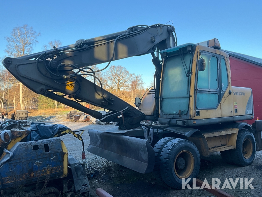 Grävmaskin Volvo EW160B