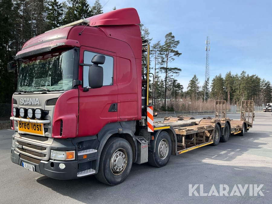 Lastbil Scania R 480 Dunderbygge