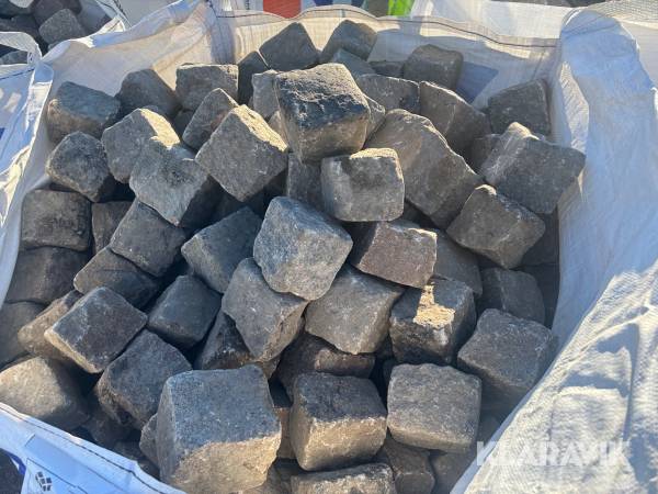 Smågatssten svensk begagnad 75 kvm