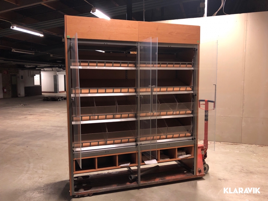 Brödhylla med belysning 