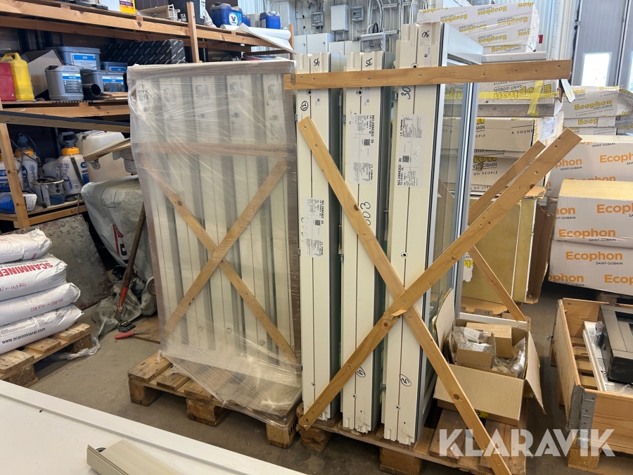 Parti fönster NorDan 980x1270 & 890x1335 mm