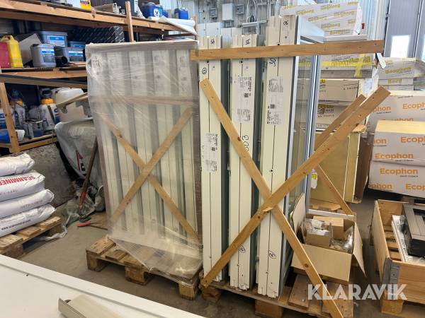 Parti fönster NorDan 980x1270 & 890x1335 mm