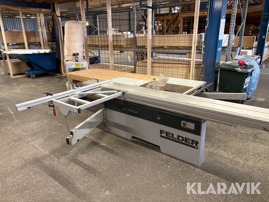 Bordssåg/justersåg Felder K500S med spånsug