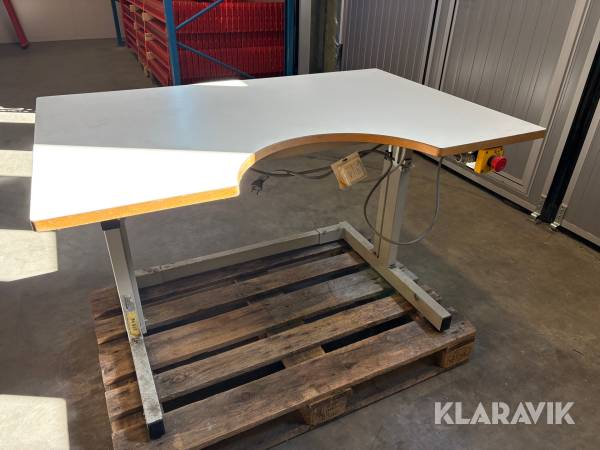 Höj och sänkbart skrivbord/arbetsbänk