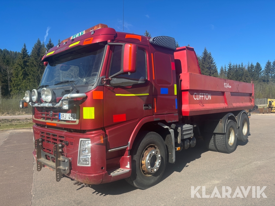 Lastbil Volvo FM 9 6x2 plogutrustad