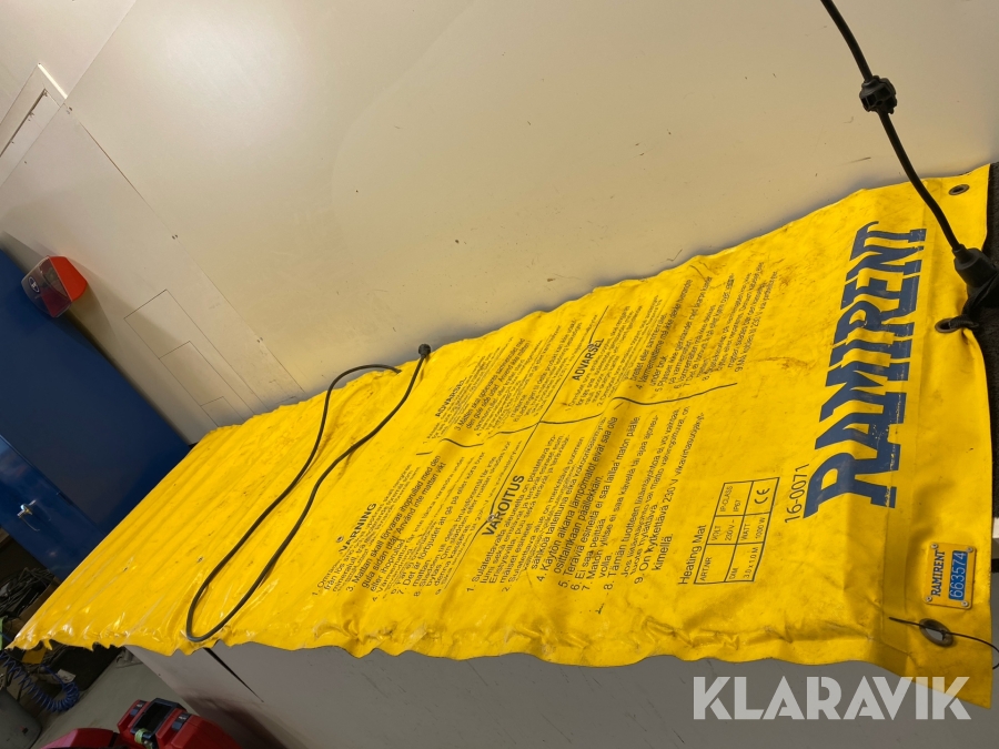 Värmematta Ebeco 1000w