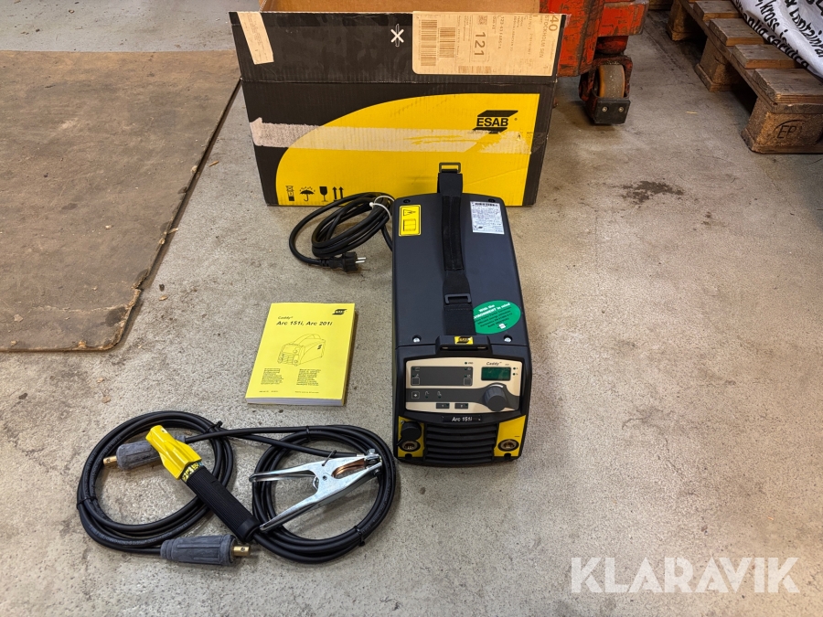 Tigsvets ESAB Caddy ARC 151 I
