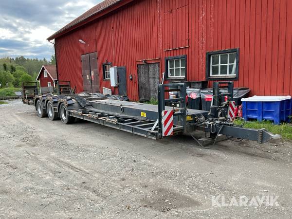 Maskintrailer NC FT30T