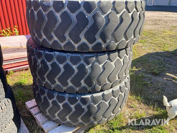 Entreprenaddäck Triagle TB516 Radial 17.5R25 3 st