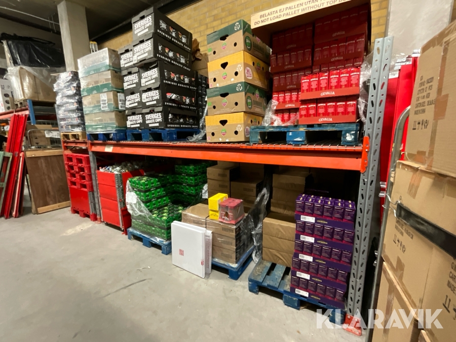 Pallställ 3st gavlar + 4st balkar