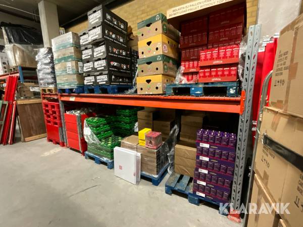 Pallställ 3st gavlar + 4st balkar