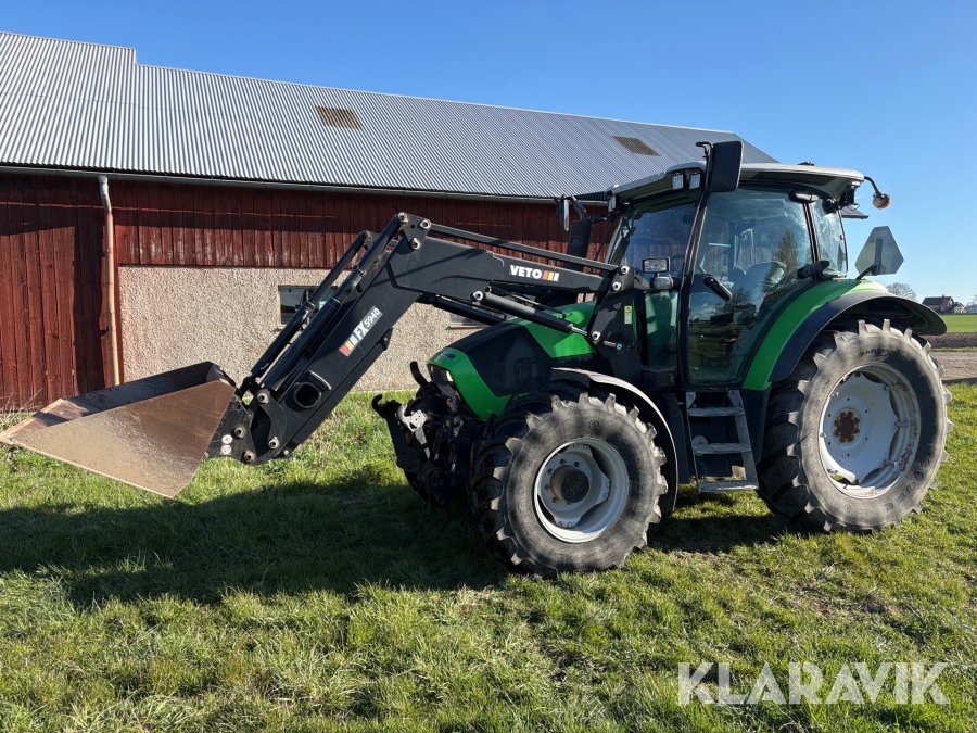Traktor Deutz-Fahr K430 Agrotion med lastare 
