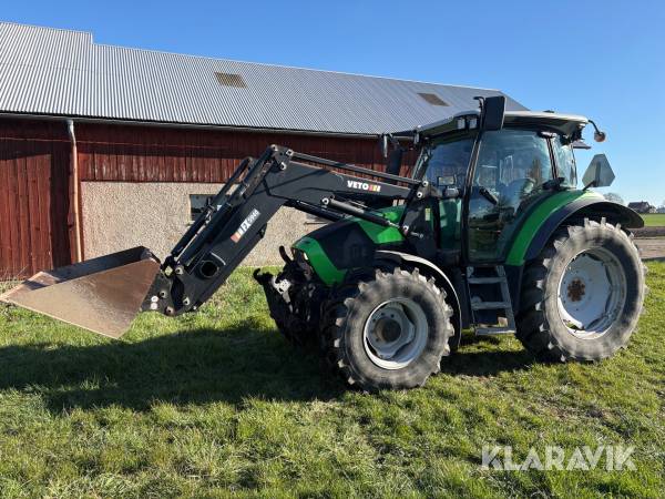 Traktor Deutz-Fahr K430 Agrotion med lastare 