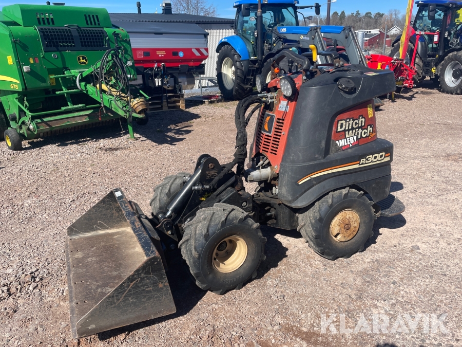 Redskapsbärare Ditch witch R300, Västervik, Klaravik auktion