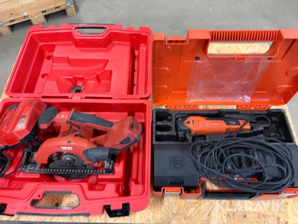 Cirkelsåg 1 st, Multimaskin 1 st Hilti / Fein SCW 22A / FMM 350 Q