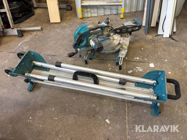 Kap & Geringssåg Makita LS0815FL med sågbord WST06