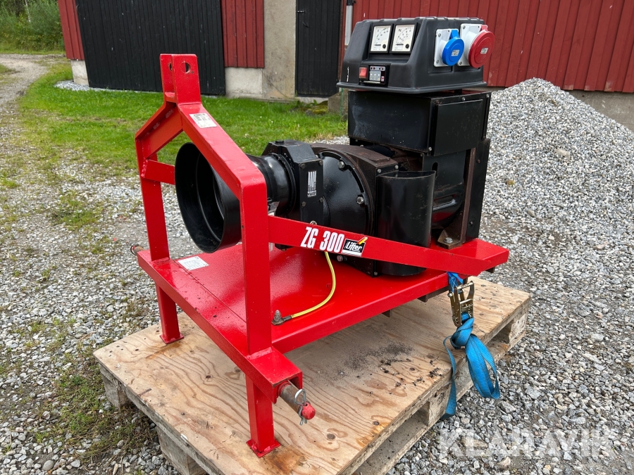 Elverk 25 kVa till traktor / kraftuttag, Pramac Lifter ZG30000T000I-0EB0Z