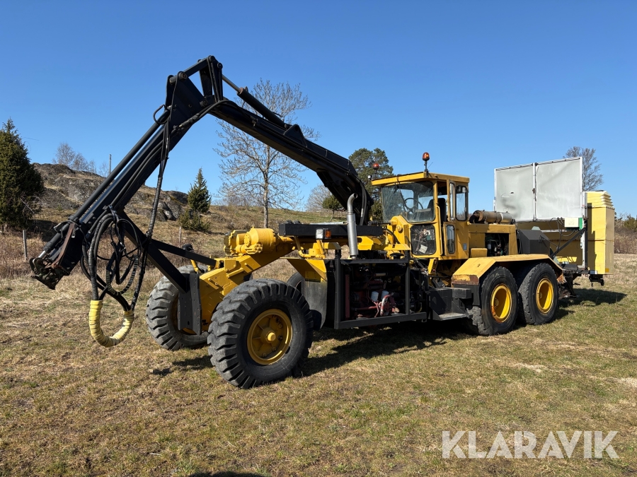 Klipphyvel Volvo BM VHK 510 12m kran och TMA