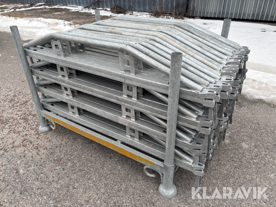 Byggställning U-tvärbalk modulställning JRC ringsystem / murarbalk