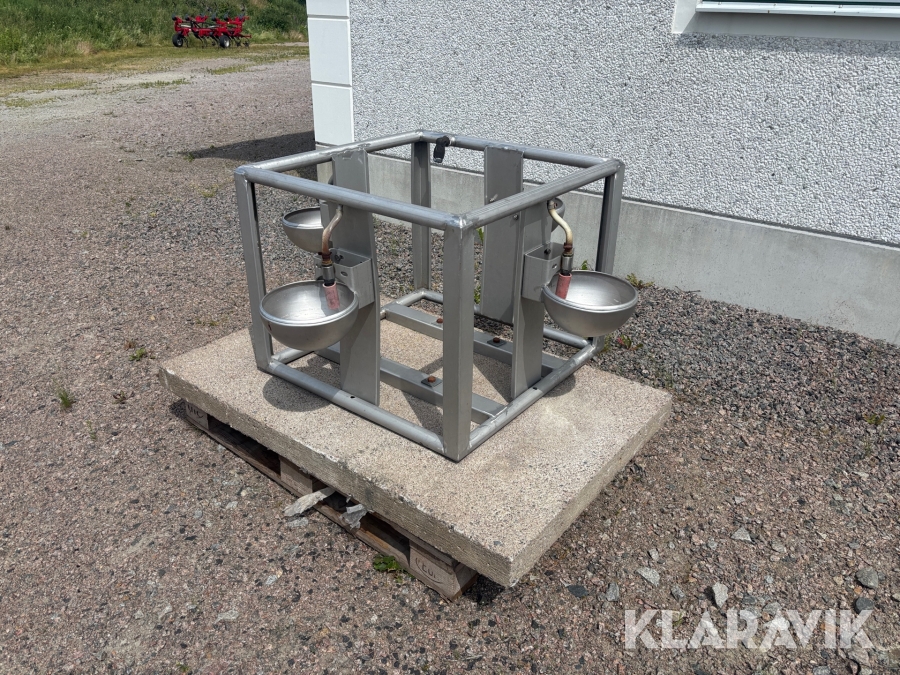 Vattenbar 4st koppar