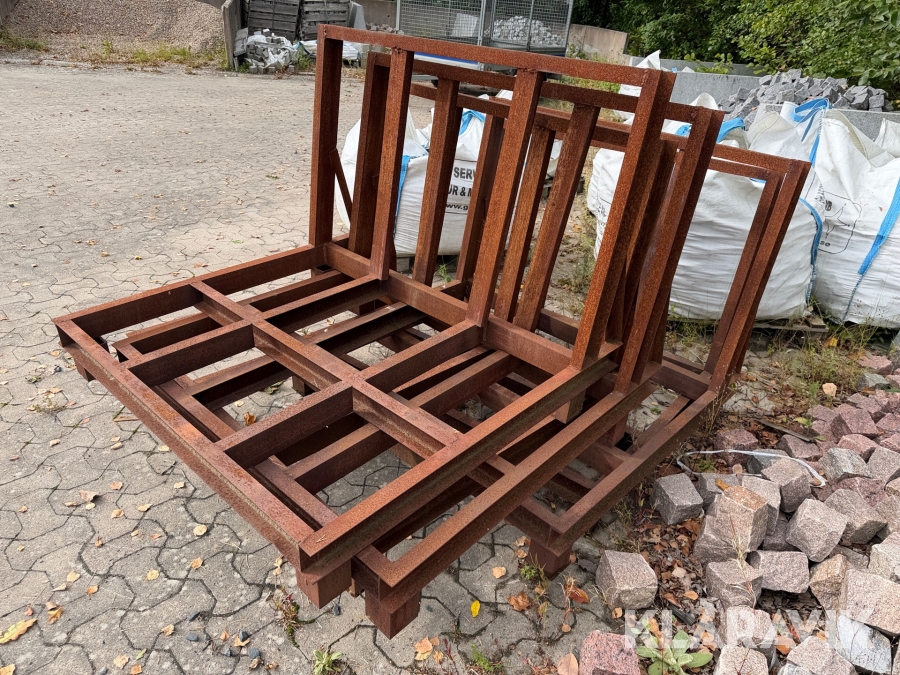 Skivställ 5 st i stål
