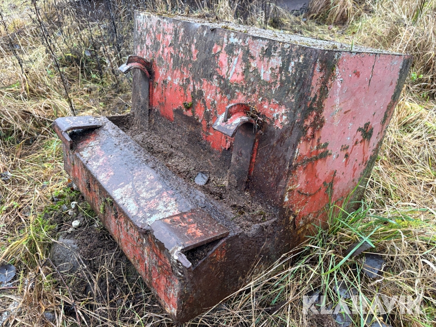 Bakvikt för hydraul