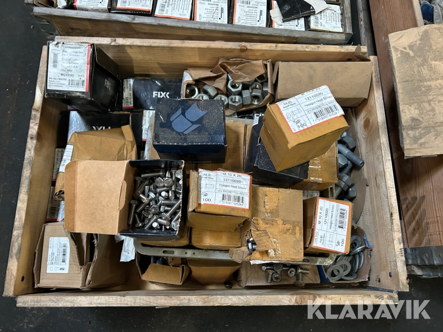 Bultar, brickor, muttrar mm Arvid Nilsson / Fixx