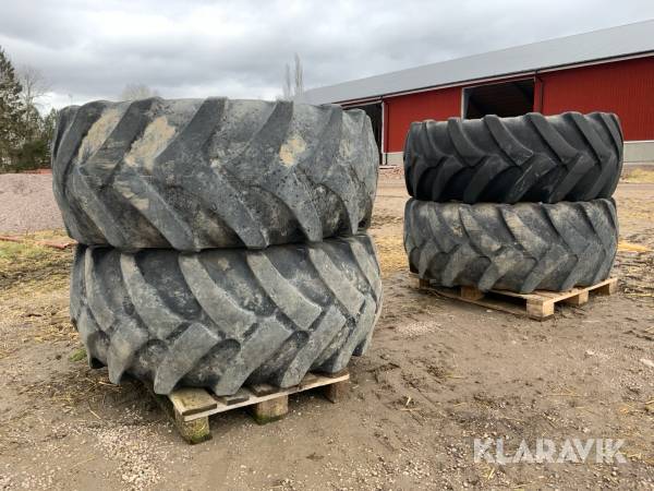 Entreprenadhjul för Huddig 960 Trelleborg Twin 422 600/65-34 4st