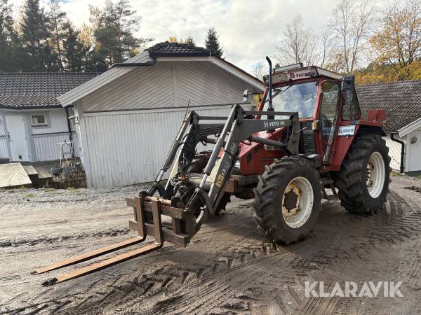 Traktor Fiat 65-90 DT 4WD, Lastare & pallgafflar