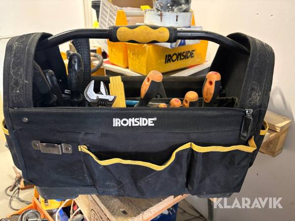 Verktygsväska med verktyg Ironside