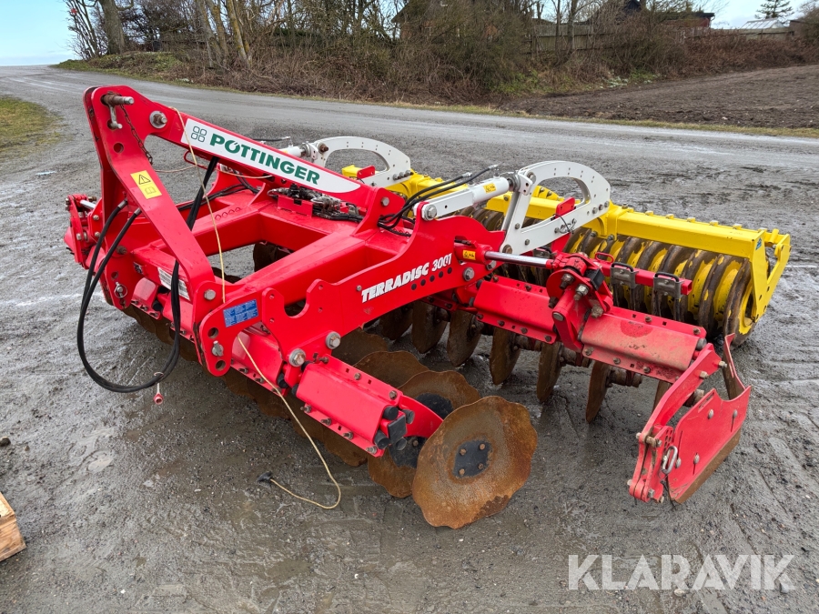 Tallriksredskap Pöttinger Terradisc 3001
