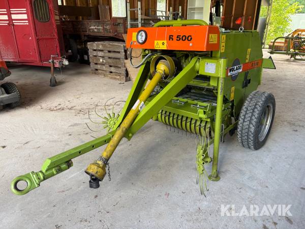 Rundbalspress Wolagri R500 med plastare