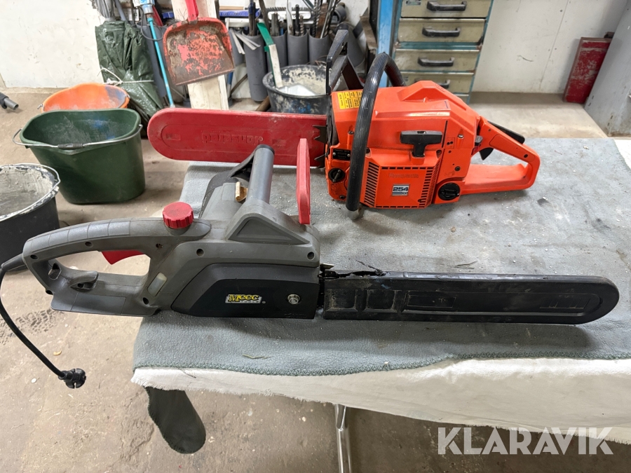 Motorsåg 2st