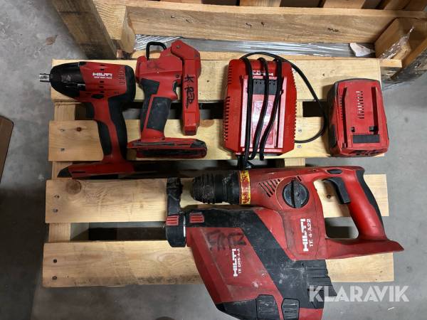 Handmaskiner Hilti Slagborr + Mutterknack