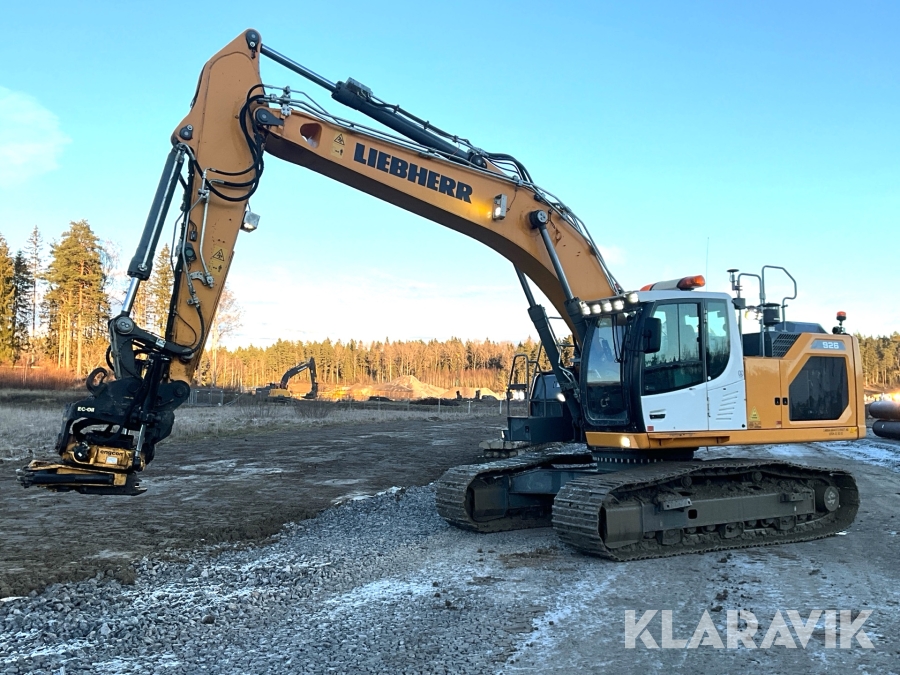 Grävmaskin Liebherr R926 LC med 3D grävsystem och tiltrotator
