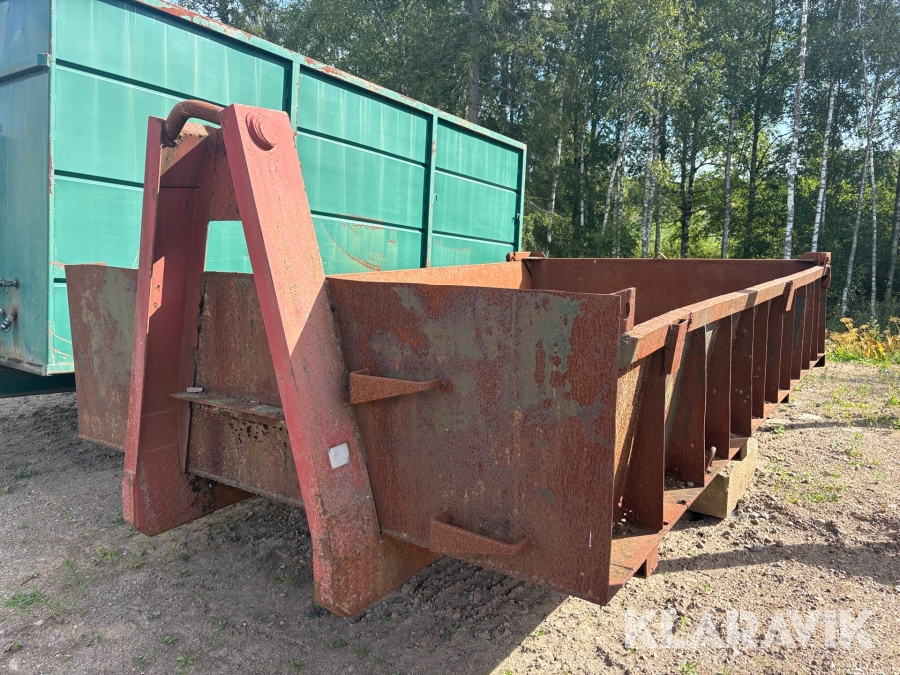 Lastväxlarflak med hydraulisk bakläm