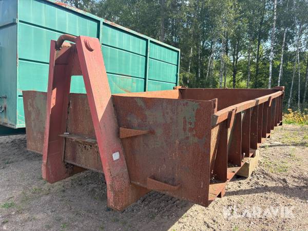 Lastväxlarflak med hydraulisk bakläm
