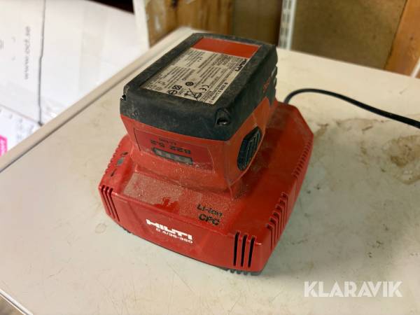 Batteri och laddare Hilti B22/5.2 li-Ion